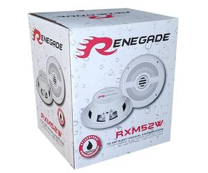 RENEGADE RXM52W altoparlanti impermeabili marini 13 cm 130 cm 5,25 " 160w max