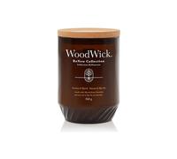 WoodWick ReNew Candela profumata con stoppino scoppiettante|Candela grande di Incense & Myrrh|Miscela di cera di cocco e soia a base vegetale|Realizzata con materiali riciclati|Doni perfetti per donne
