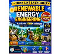 Renewable Energy Engineering: Hands-On STEM Engineering Projects Using Solar, Wind, Hydropower, Biomass, and Smart-Home Design for Ages 7-12