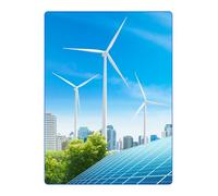 Renewable Energy Notebook / Journal: Lined Solar / Wind Power Ecology Nature Environment Notepad For Adults, Boys & Girls (Kids) | For Home or School ... Gift / Present | Large 8.5x11" | 120 Pages.