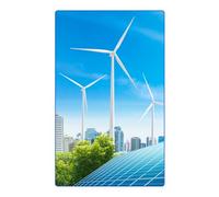 Renewable Energy Notebook / Journal: Lined Solar / Wind Power Ecology Nature Evironment Notepad For Adults, Boys & Girls (Kids) | For Home or School | A Great Gift / Present | Handy 6x9" | 150 Pages.