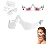 Renewas Eyelift Device, 2025 New Renewal Eyelift Device Bag Remover Quickly Remove, Eye Bag Remover Glasses, Puffy Eye Bags In 21 Days, for Remove Dark Circles, Puffy Eyes, Relax Eyes Strain (White)