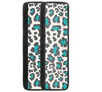 Renewold Eleganti coperture per maniglie del frigorifero, con stampa leopardata, facili da installare, guanti protettivi per microonde, frigorifero, lavastoviglie, forno, mantengono puliti gli