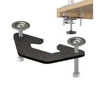 Renfort Bras Écran - Base Pince Support Bureau | Stabilisateur Support Moniteur - Métal pour Écran, Protection pour Maison Bureau Espace Travail