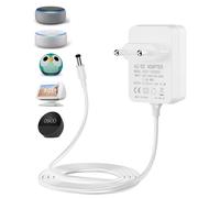 RENGOGA Alimentatore di corrente da 15 W per Echo Dot (3ª/4ª gen.) Echo Dot con orologio Echo Dot Kids Edition (3ª/4ª gen.) Echo Show 5 (1ª/2ª gen) Echo Spot e Fire TV Cube Caricatore Caricabatterie