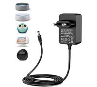 RENGOGA Alimentatore di corrente da 15 W per Echo Dot (3ª/4ª gen.) Echo Dot con orologio Kids Edition (3ª/4ª gen.) Echo Show 5 (1ª/2ª gen.) Echo Spot e Fire TV Cube Caricatore Caricabatterie