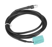 Rengue Cavo Adattatore Ingresso AUX, Jack 3,5mm per Espace Twingo | Convertitore Porta CD Changer, Alloggiamento in Plastica e Metallo, Compatibile con Laguna Scenic 2005+