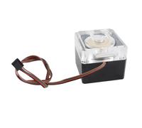 Rengue Pompa di Raffreddamento Ad Acqua per PC, Flusso 800L,H Prevalenza 4m | Raccordi Filettati G1 4, Porta D + Interfaccia A 4 Pin, Costruzione in Acrilico, 8 W 0,7 A Nominali, Compatibile con