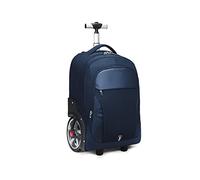 RENHUAVOY Zaino da viaggio con ruote, 45,7 cm, borsa per computer portatile, impermeabile, borsa da cabina, trolley per lavoro, università, scuola, per uomini e donne, Blu zaffiro da 45,7 cm