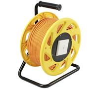 Renkforce 0 RJ45 Rete Avvolgicavo CAT 7a S/FTP 5. m Arancione tondo