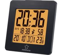 Renkforce 1383425 Radiocontrollato Sveglia Nero Tempi di allarme 2