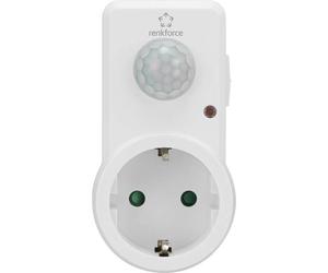 Renkforce 1588385 Spina intermedia Rilevatore di movimento ad infrarossi passi