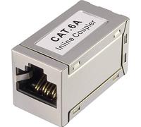 Renkforce Adattatore di rete RJ45 CAT 6a [1 presa RJ45 - 1 presa RJ45] bianco