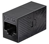 Renkforce Adattatore di rete RJ45 CAT 6a [1 presa RJ45 - 1 presa RJ45] nero