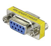 Renkforce Adattatore seriale [1 X D-SUB femmina a 9 poli - 1 X D-SUB femmina 9 Pol.] Giallo