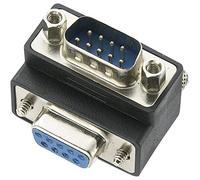 Renkforce Seriale Adattatore [1x Spina SUB-D a 9 poli - 1x Presa SUB-D a 9 poli] Nero