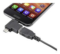 Renkforce USB 3.2 Gen 1 (USB 3.0) Adattatore [1x Spina USB-C®, Spina Micro B USB 2.0-1x Presa A USB 3.2 Gen 2 (USB 3.