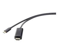 USB-C / HDMI CAVO ADATTATORE SPINA HDMI-A 0.50 M NERO RF 4531590