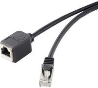 Renkforce - Cavo di prolunga di rete - Da RJ-45 (M) a RJ-45 (W) - 5 m - Doppino intrecciato non schermato rivestito (F/UTP) - C NEW