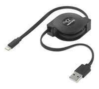 Renkforce Cavo USB 2.0 USB-A, connettore Apple Lightning, 0,80 m, nero RF-4352330