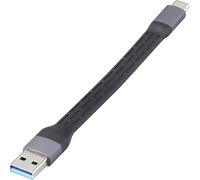 Renkforce Cavo USB USB 2.0 0.15 m Nero Flessibile, con LED RF-6738048