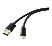 Renkforce cavo usb 2.0 spina usb-a usb-c 1.80 m nero connettore