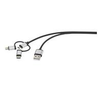 Renkforce Cavo USB USB 2.0 Spina USB-A, Spina USB-C®, Spina USB-Micro-B,