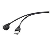 Renkforce Cavo USB USB 2.0 Spina USB-C®, Spina USB-A 1.00 m Nero RF-4609276