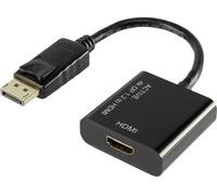 renkforce - Convertitore video - DisplayPort - HDMI - Nero