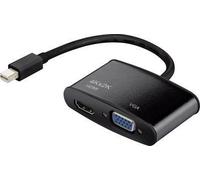 renkforce - Convertitore video - Mini DisplayPort - HDMI VGA - Nero