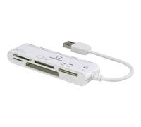 Renkforce cr45e lettore schede di memoria esterno usb 2.0 bianco