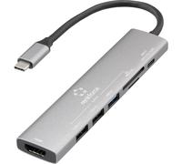 Renkforce RF-6797970 Docking station USB-C® RF-DKS-907 Adatto per marchio: univ