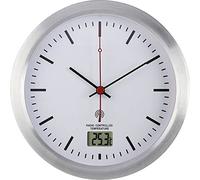 1208072 Renkforce e1003r radiocontrollato orologio da parete 17 cm x 6 argento