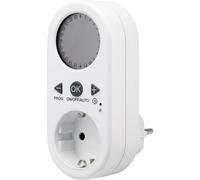 Renkforce EMT2500ET Timer a spina analogico digitale Giornaliero 1800 W