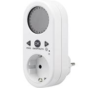 Renkforce EMT2500ET Timer a spina analogico digitale Giornaliero 1800 W