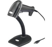 Renkforce LS6300E USB-Kit Barcode scanner Cablato 1D Laser Nero Scanner portat