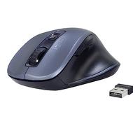 Renkforce Mouse ergonomico Bluetooth®, Senza fili (radio) Ottico Grigio 7 Tasti 1600 dpi Ergonomico