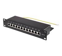Renkforce Patchpanel di rete 254 mm (10) CAT 6 1 U pronto all'uso