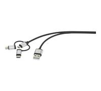 Renkforce RF-3334578 Cavo USB USB 2.0 Spina USB-A, Spina USB-C®, Spina USB-Micr