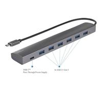 Renkforce RF-3374946 Hub USB 6+1 Porta USB-A USB 3.2 Gen1 5 GBit/s con conness