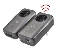 Renkforce RF-3385554 PL600D WiFi Powerline WLAN Starter Kit 500 MBit/s