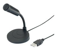 Renkforce RF-3808962 UM-80 a collo di cigno Microfono USB Tipo di trasmissione