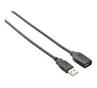 Renkforce RF-4096104 Cavo USB USB 2.0 Spina USB-A, Presa USB-A 10.00 m Nero con
