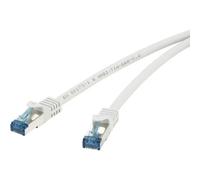 Renkforce RF-4145292 RJ45 Cavo di rete, cavo patch CAT 6A S/FTP 10.00 m Grigio