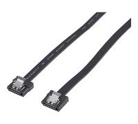 Renkforce SATA III Cavo [1x Presa SATA a 7 Poli - 1x Presa SATA a 7 Poli] 0.50 m Nero
