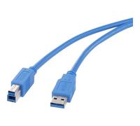 Renkforce RF-4260504 Cavo USB USB 3.2 Gen1 (USB 3.0) Spina USB-A, Spina USB-B 1