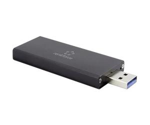 Renkforce RF-4521561 Alloggiamento SSD M.2 USB 3.0 5 GBit/s M.2 SATA 2230, 224