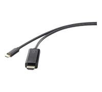 Renkforce RF-4531590 USB-C® / HDMI Cavo adattatore Spina USB-C®, Spina HDMI-A 0