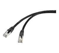 Renkforce RF-4538210 RJ45 Cavo di rete, cavo patch CAT 6A S/FTP 50.00 m Nero a