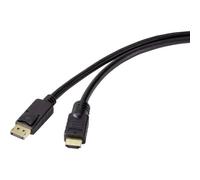 Renkforce RF-4581868 DisplayPort / HDMI Cavo adattatore Spina DisplayPort, Spin